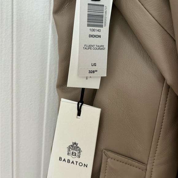 Women Trench Coat from Aritzia(BABATON), Fluent Taupe, Large size - Picture 6 of 6